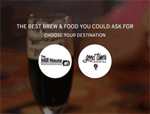 Tablet Screenshot of millhousepizza.com